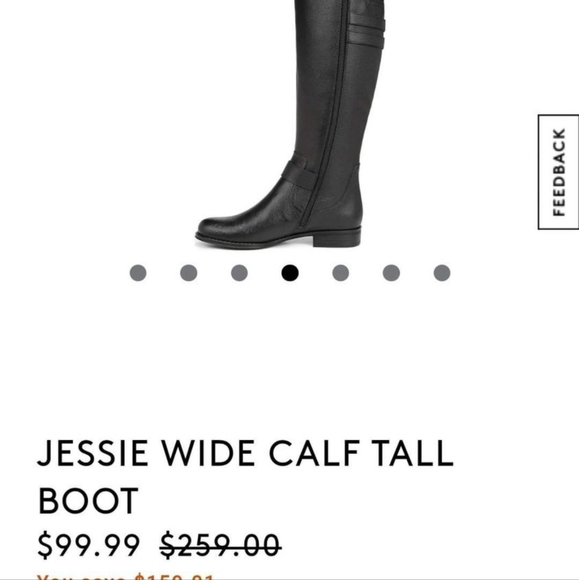 BN leather Naturalizer boots size 5.5 - Picture 3 of 3